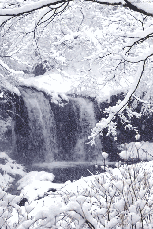 SNOWY%2BWATERFALL